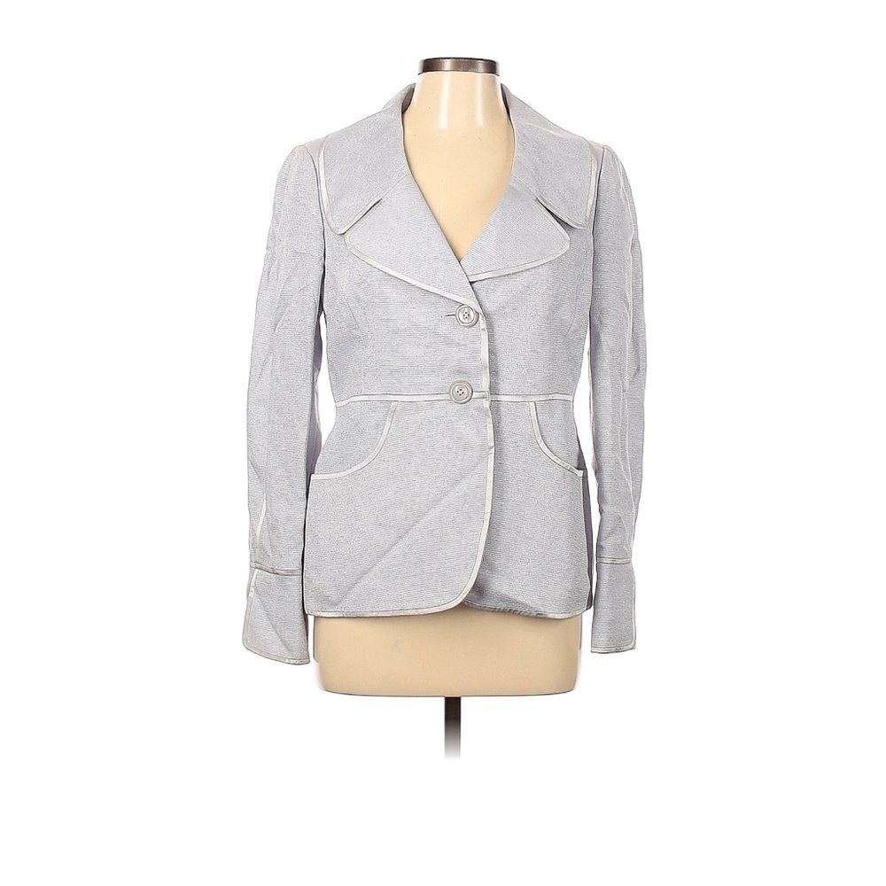 Ellen Tracy Silver Lined 2 Button Blazer